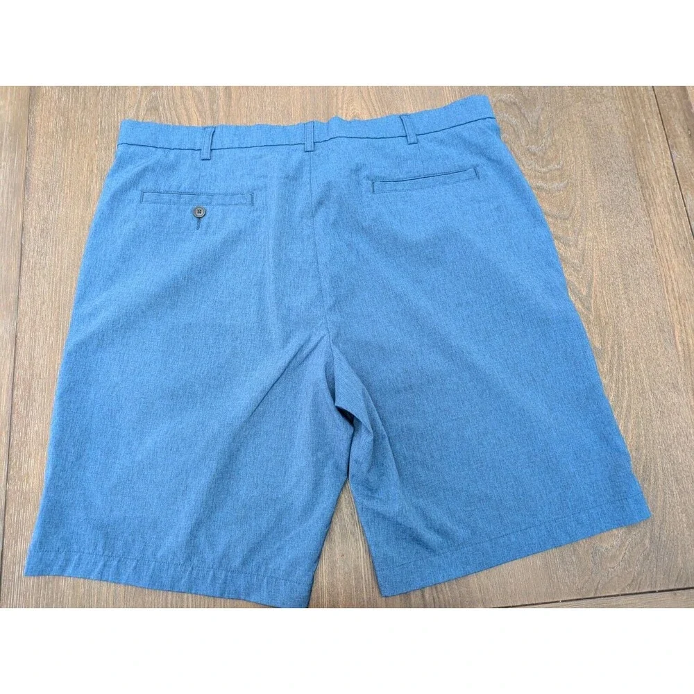 PGA TOUR Golf Shorts Mens 40 Blue Stretch Lightweight Breathable Vacation